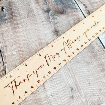 End Of Term Teacher Personalised Ruler, 5 of 6