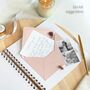 'Letters To The Bride' Personalised Gold Foiled Scrapbook, thumbnail 2 of 10