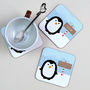 Personalised Penguin Mug With Chocolate Coins, thumbnail 5 of 6