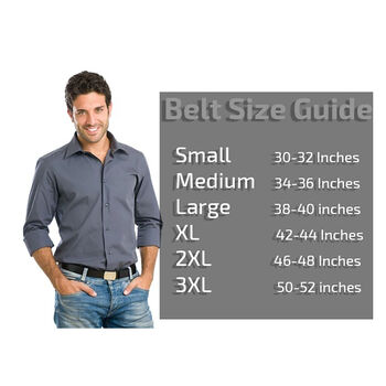 Premium Handmade Red English Leather Mens Belt, 7 of 7