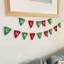 Merry Christmas Decorative Bunting, thumbnail 3 of 5