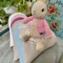 Personalised Linen Name Heart, thumbnail 8 of 9