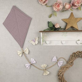 Lilac And Cream Baby Room Wall Art, Baby Shower, 3 of 10