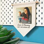 Mother's Day Personalised Photo Hanging Banner Flag, thumbnail 4 of 9