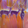 Otherworldly Deer At Dawn, thumbnail 7 of 10