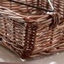 Woven Wicker Weighted Napkin Holder, thumbnail 4 of 5