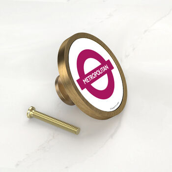 London Underground Tube Line Cupboard Knobs, 6 of 9