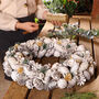 Extra Large Snowdrop Deluxe Christmas Wreath, thumbnail 4 of 10