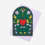 Floral Heart Love Card, thumbnail 4 of 4