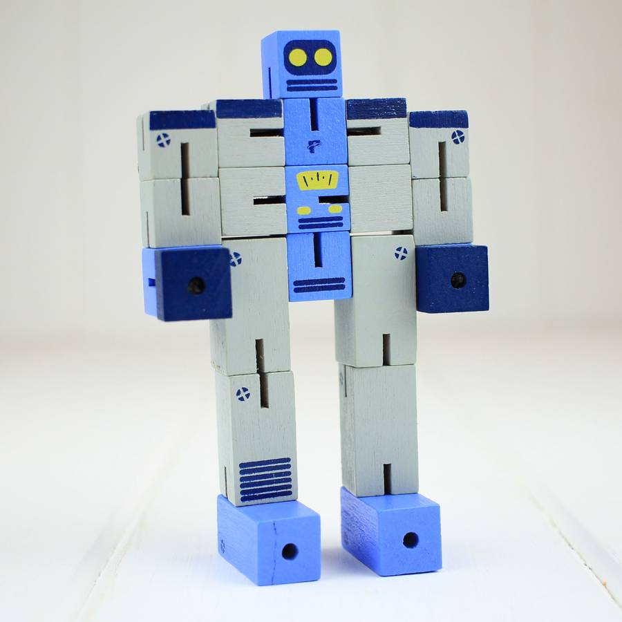 blue hat transforming robot instructions