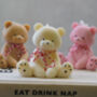 Cute Teddy Bear Soy Wax Candle, thumbnail 1 of 7