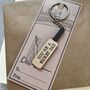 Father's Day You're A Wicket Dad Cricket Keyring, thumbnail 2 of 3