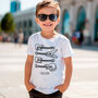 Personalised Colour In Childrens Guitars T Shirt, thumbnail 1 of 4