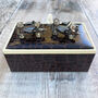 Black Formula One Cufflinks, thumbnail 3 of 5