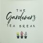 Gardener's Tea Break Enamel Mug, thumbnail 2 of 4