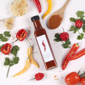 BBQ Chilli Sauce And Oil Foodie Gift Set, 6 of 6