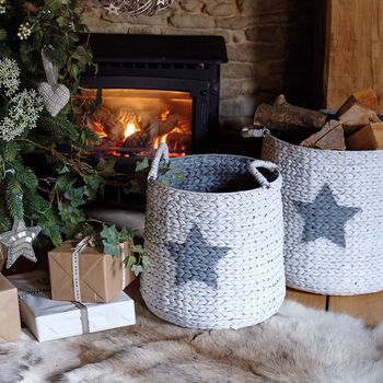 Rattan Star Storage Baskets, 2 of 5