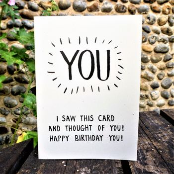 Joke Happy Birthday To You! Card, 3 of 3