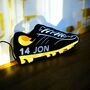 Personalised Football Boot LED Lightbox, thumbnail 1 of 6