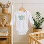Fathers Day 'Daddy You Rule' Baby Vest, thumbnail 1 of 6