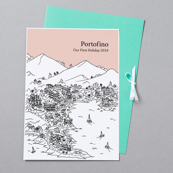 Personalised Portofino Print, 9 of 10