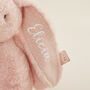 Personalised Pink Bunny Soft Toy, thumbnail 3 of 5