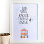 Personalised Family Home Art Print, thumbnail 2 of 10
