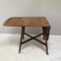 Ercol Mid Century Solid Elm Drop Leaf Table, thumbnail 6 of 12