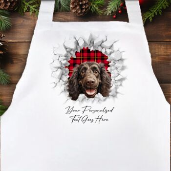 Personalised Christmas Boykin Spaniel Break Through, 4 of 10