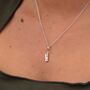 Sterling Silver Clothes Peg Charm Necklace, thumbnail 3 of 6