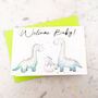 New Baby Dinosaurs Plantable Seed Paper Card, thumbnail 3 of 5