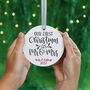 Personalised First Christmas As Mr And Mrs Ornament, thumbnail 7 of 7