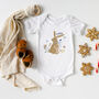 Personalised Easter Bunny T Shirt With Boy Or Girl Name, thumbnail 5 of 9