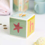 Personalised Baby Building Block Money Box, thumbnail 6 of 10