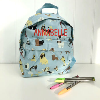Child's Personalised Backpack, 11 of 12