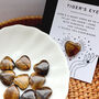 Tigers Eye Polished Heart For Confidence And Courage, thumbnail 3 of 3