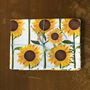 Sunflowers Organic Cotton Tea Towel, thumbnail 4 of 10