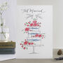 'Just Married' Wedding Card, thumbnail 1 of 3