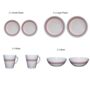 Witley Eight Piece Melamine Outdoor Tableware Set, thumbnail 3 of 3