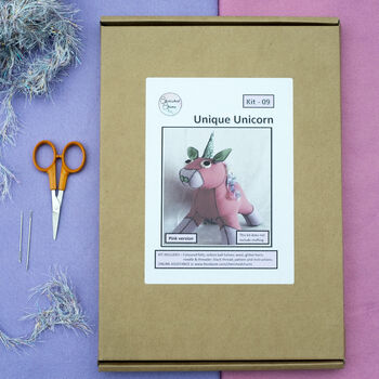 The Unicorn Kit Letterbox Stitch Kit, 2 of 5
