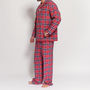 Men's Pyjamas Soft Red Tartan Flannel, thumbnail 3 of 4
