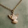 Pearl Bird Dove Necklace, thumbnail 7 of 8