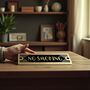 No Smoking Metal Door Sign Art Deco Or Modern, thumbnail 4 of 6