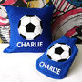 Football Personalised Hot Water Bottle Cover, thumbnail 2 of 2