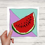Watermelon Greetings Card, thumbnail 1 of 2