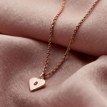 Personalised Mini Heart Charm Necklace, 4 of 12