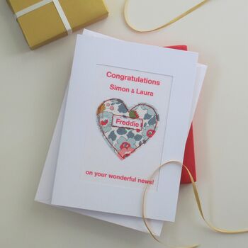 New Baby Welcome Card, 3 of 7