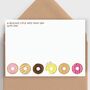 Doughnut Note Cards With Envelopes, thumbnail 1 of 3