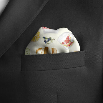 Gin Cocktail Silk Scarf | Gift For Gin Lovers, 4 of 4