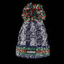 Navy Cable Super Reflective Bobble Hat, thumbnail 5 of 5